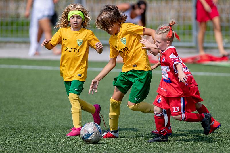 Dvoudenní mezinárodní fotbalový turnaj dětí ročníku 2011 a mladších Moravskoslezský Cup v Kravařích.