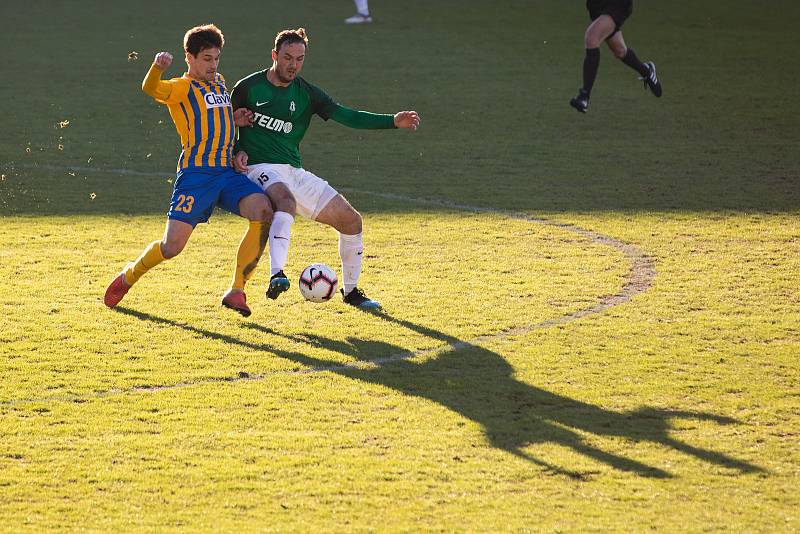 Jaroslav Svozil v dresu SFC Opava. Ilustrační foto.