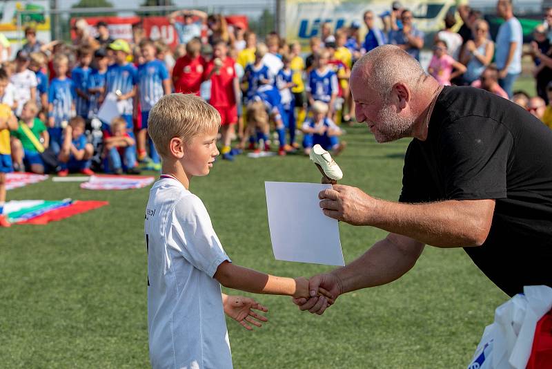 Dvoudenní mezinárodní fotbalový turnaj dětí ročníku 2011 a mladších Moravskoslezský Cup v Kravařích.