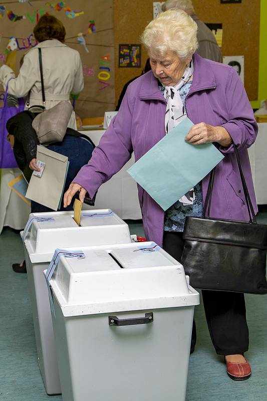 Volby na ZŠ Opava, Edvarda Beneše 2, pátek 5. října 2018