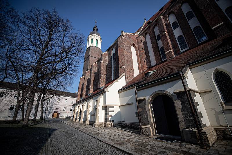 Konkatedrála Nanebevzetí Panny Marie v Opavě po opravách, které si vyžádaly téměř 77 milionů korun, 20. dubna 2021.
