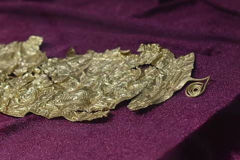 Šperk z doby bronzové, zlatý diadém, byl nalezený na poli na Opavsku. Poprvé byl představen médiím na zámku v Bruntálu 5. října 2022.