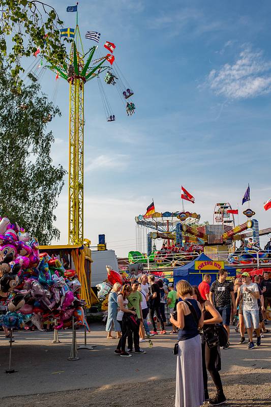 Kravařský odpust, 24. srpna 2019 v Kravařích.