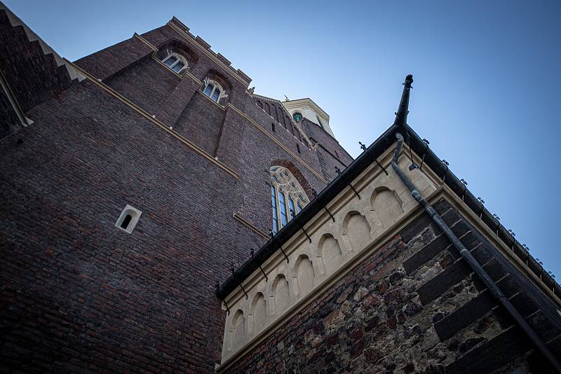 Konkatedrála Nanebevzetí Panny Marie v Opavě po opravách, které si vyžádaly téměř 77 milionů korun, 20. dubna 2021.