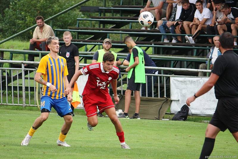 Opava B - Valašské Meziříčí 2:2. Foto: Pavel Hrdlička