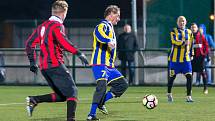 Vánoční utkání SFC - stará garda Slezského FC vs. výběr mládežnických trenérů klubu.