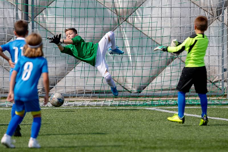 Dvoudenní mezinárodní fotbalový turnaj dětí ročníku 2011 a mladších Moravskoslezský Cup v Kravařích.