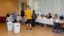 Volby na ZŠ Opava, Edvarda Beneše 2, pátek 5. října 2018