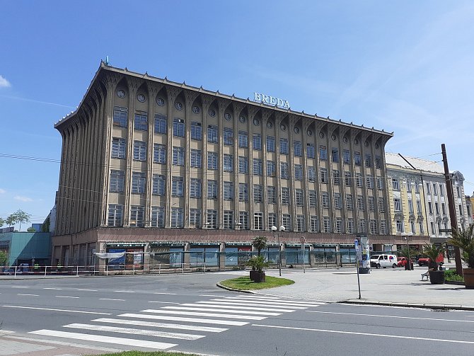 Bývalý obchodní dům Breda. 31. května 2023, Opava.