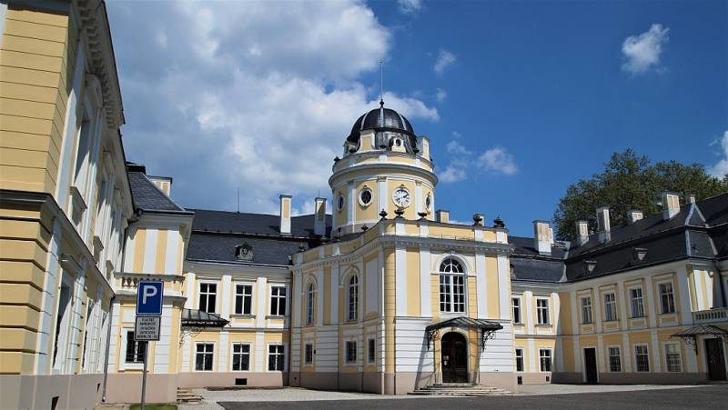 Šilheřovice a zámecký park.