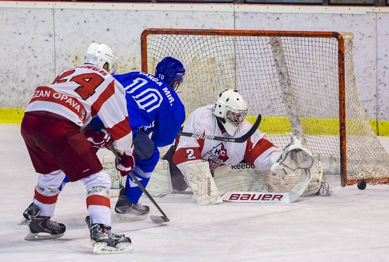 Hokejový klub Opava – HC Bobři Valašské Meziříčí 3:4 po nájezdech