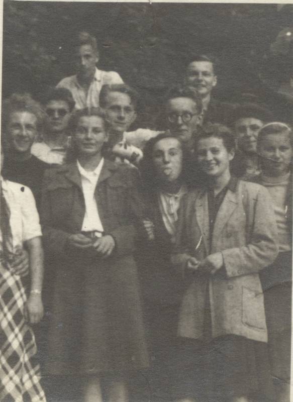 VÝLETY Sokola Jaktař, rok 1950.