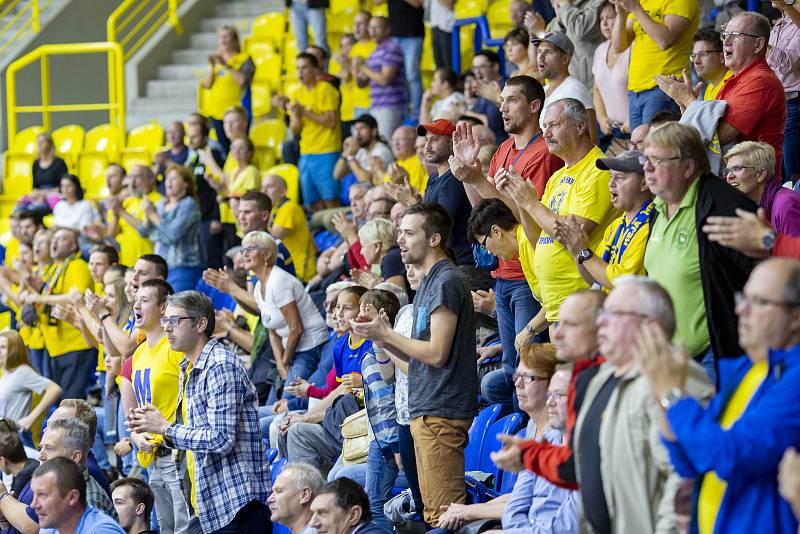 Ilustrační foto ze zápasu BK Opava – Nanterre.