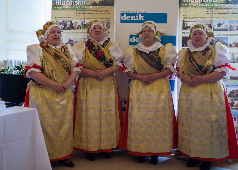 Setkání Sdružení obcí Hlučínska, 17. dubna 2019 v Kravařích. Na snímku Seniorky Z Bolatic.