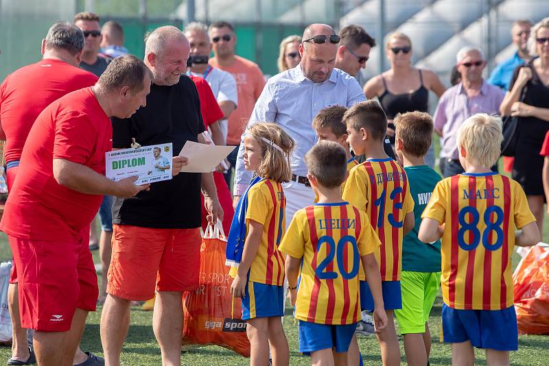 Dvoudenní mezinárodní fotbalový turnaj dětí ročníku 2011 a mladších Moravskoslezský Cup v Kravařích.