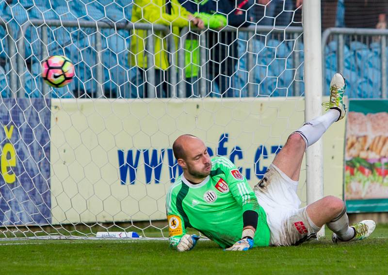 Slezský FC Opava – České Budějovice 2:1.