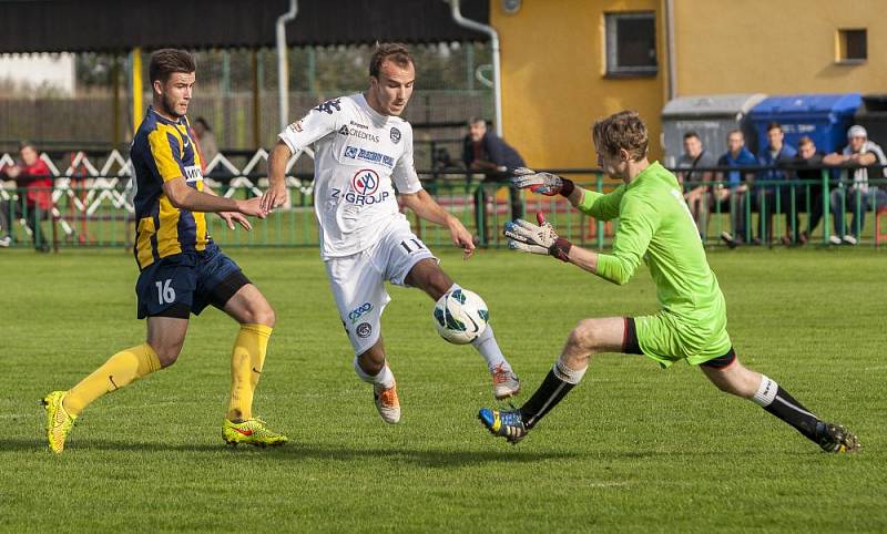 Slezský FC Opava B – 1. FC Slovácko B 1:2 (penaltový zákrok domácího golmana)