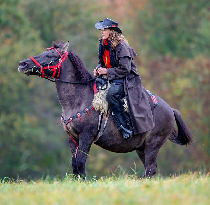 Hubertova jízda v Mikolajicích.