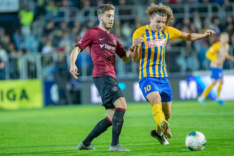 Filip Souček v dresu SFC Opava.