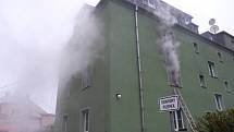Požár, Opava-Předměstí, 9. dubna 2022.