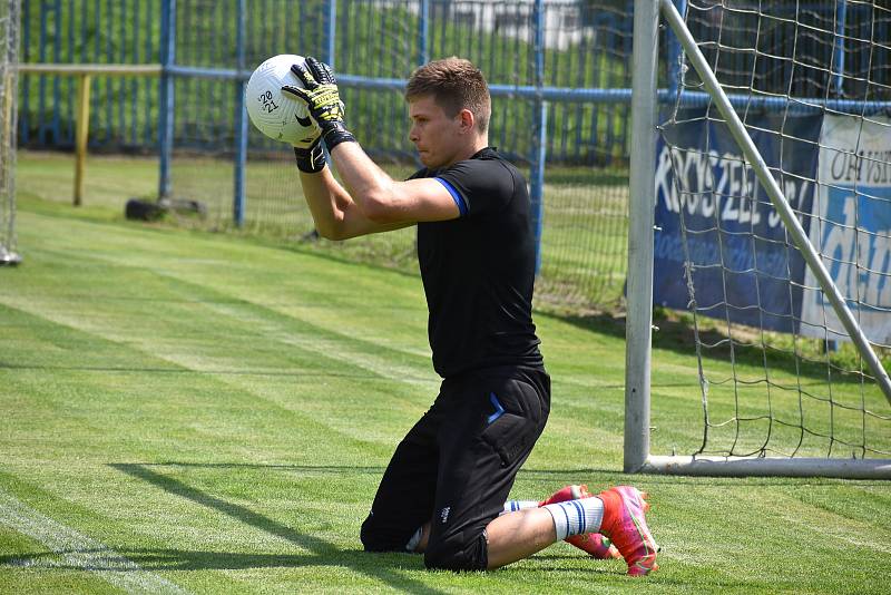 Fotbalisté Opavy začali přípravu. Foto: Eliška Žídková/SFC