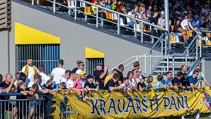 Stadion v Kravařích měl nečekanou návštěvu