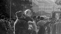 Dobové fotografie poskytla NVI Jednota se sídlem v Daruvaru a Svaz Čechů v Republice Chorvatsko.