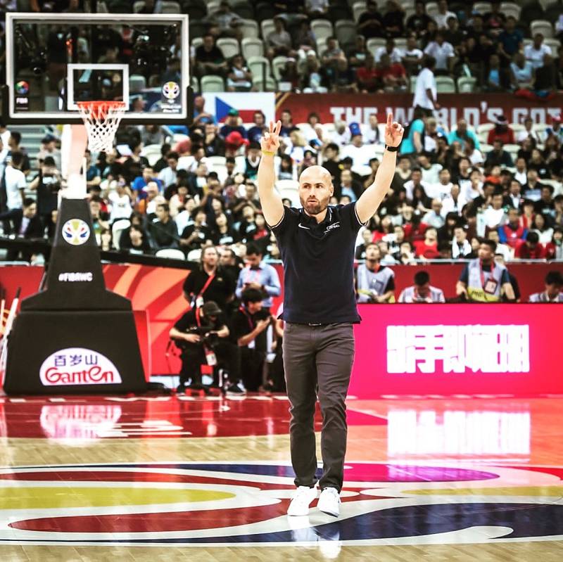 Michal Miřejovský je kondičním trenérem české basketbalové reprezentace. Foto: archiv Michala Miřejovského