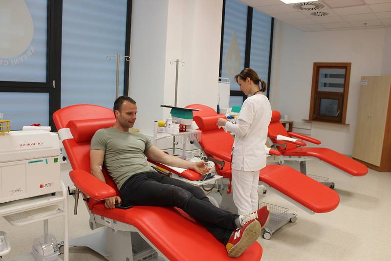 Fotbalisté SFC Opava darovali krev.
