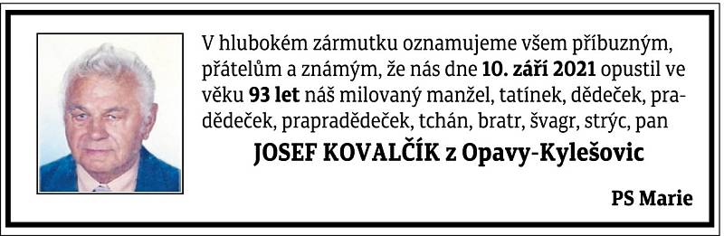 Josef Kovalčík.