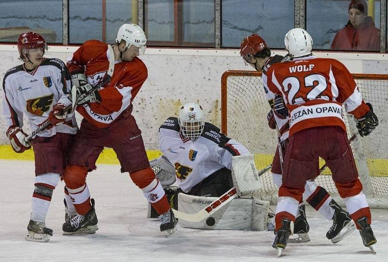 HC Slezan Opava - HK Jestřábi Prostějov 2:3 pp