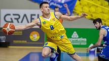 BK Opava - USK Praha, 6. kolo basketbalové Kooperativa NBL, 30. října 2019.