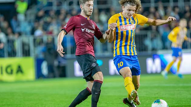 Filip Souček, záložník SFC Opava, SFC Opava-AC Sparta Praha 0:1