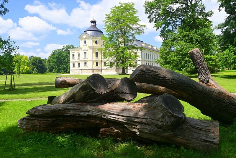 Kravařský zámecký park.