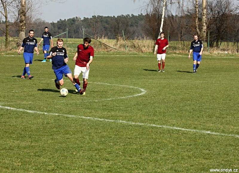 Březová - Vřesina 1:1, sobota 28. dubna 2018