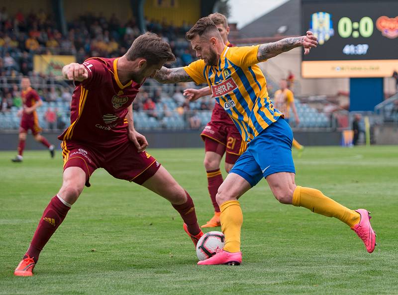 SFC Opava - Dukla Praha 3:2, sobota 11. května 2019.