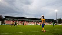 Zápas FORTUNA:LIGY mezi 1. FK Příbram a SFC Opava 5. dubna 2019. Petr Zapalač (SFC Opava).