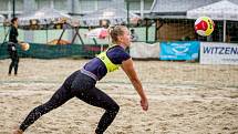 Český pohár 1* žen v plážovém volejbale, 11. července 2020 v Opavě. Marie Makovcová.
