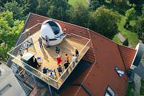 Nová pozorovací terasa Slezské univerzity potěší veřejnost i studenty.