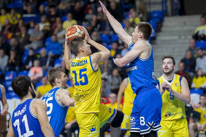 BK Opava - USK Praha, 6. kolo basketbalové Kooperativa NBL, 30. října 2019.