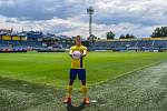 Slezský FC Opava představil nové dresy. 