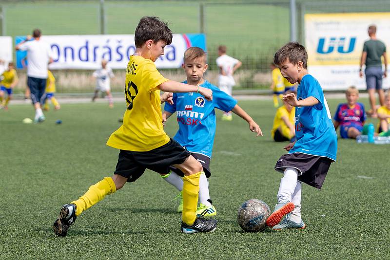 Dvoudenní mezinárodní fotbalový turnaj dětí ročníku 2011 a mladších Moravskoslezský Cup v Kravařích.