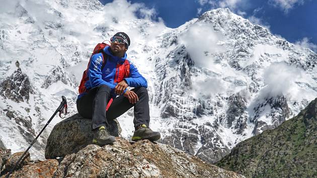 Tomáš Petreček vyhlíží vrchol Nanga Parbat. O zdolání by se se svým parťákem Markem Holečkem měl pokusit v nejbližší době.