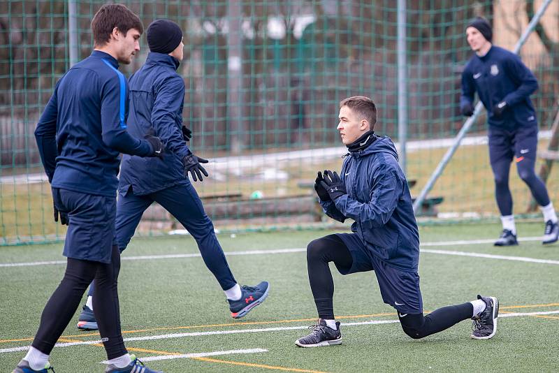 Fotbalistům Slezského FC Opava začala zimní příprava. Svůj tábor rozbili v areálu S-sport ve Vésce nedaleko Olomouce.