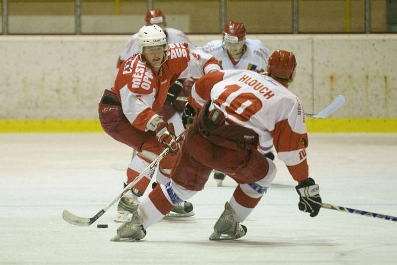 HC Slezan Opava - HK Jestřábi Prostějov 2:3 s.n.