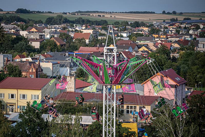 Kravařský odpust, 21. srpna 2021 v Kravařích.