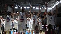 Sport basketbal NBL play-off čtvrtfinále 7. zápas Děčín -Opava