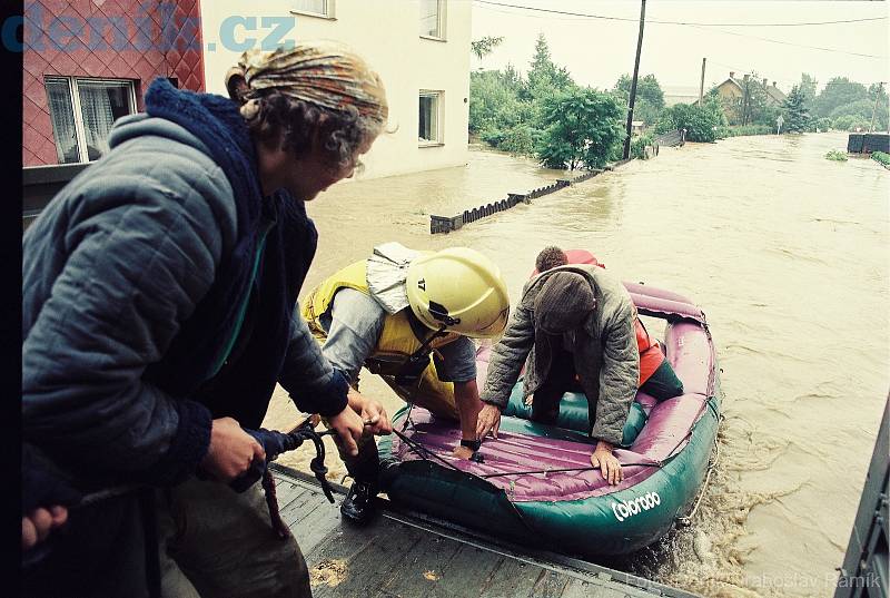 Povodně, 7. července 1997, Opava.