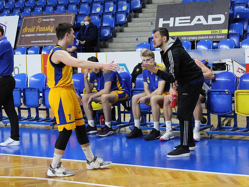 Basketbalisté Opavy vyhráli i bez Kuby Šiřiny. Foto: Ondřej Ludvík