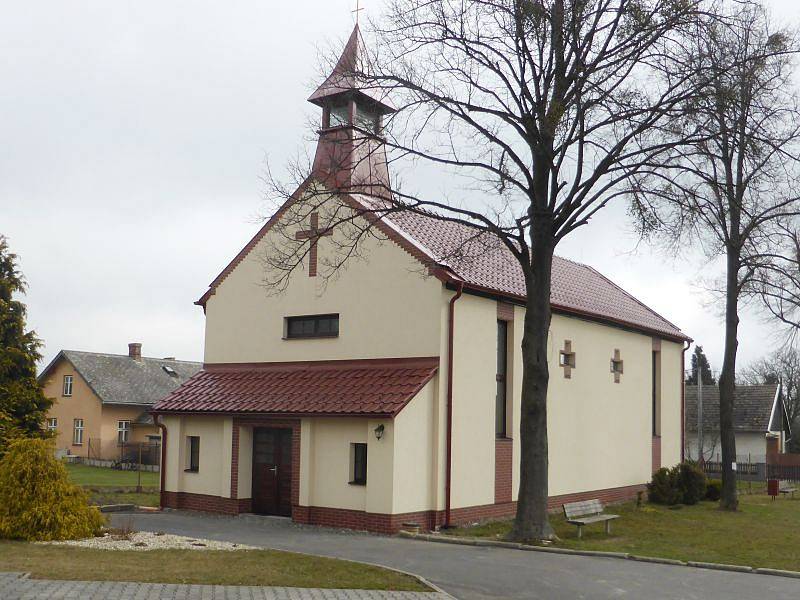 Kaple v Hrabství vznikla v padesátých letech minulého století.
